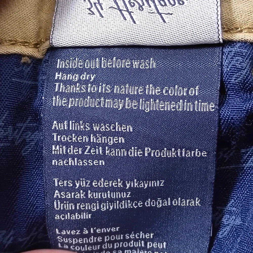34 Heritage Charisma Chino Tan Khaki Comfort Rise Classic Fit Pants Mens 40x32
